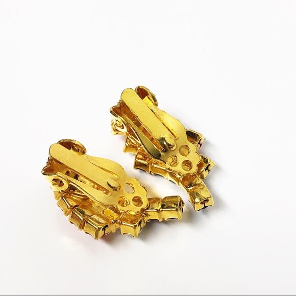 Vintage Red, White & Blue Beaded Necklace & Earrings Set - Picture 5 of 7